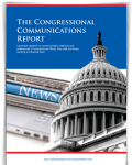 Congressional Communications Report